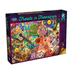 PREORDER Puzzle - Holdson - TNTS3 - 1000pc Puzzle - 60S Flower Power