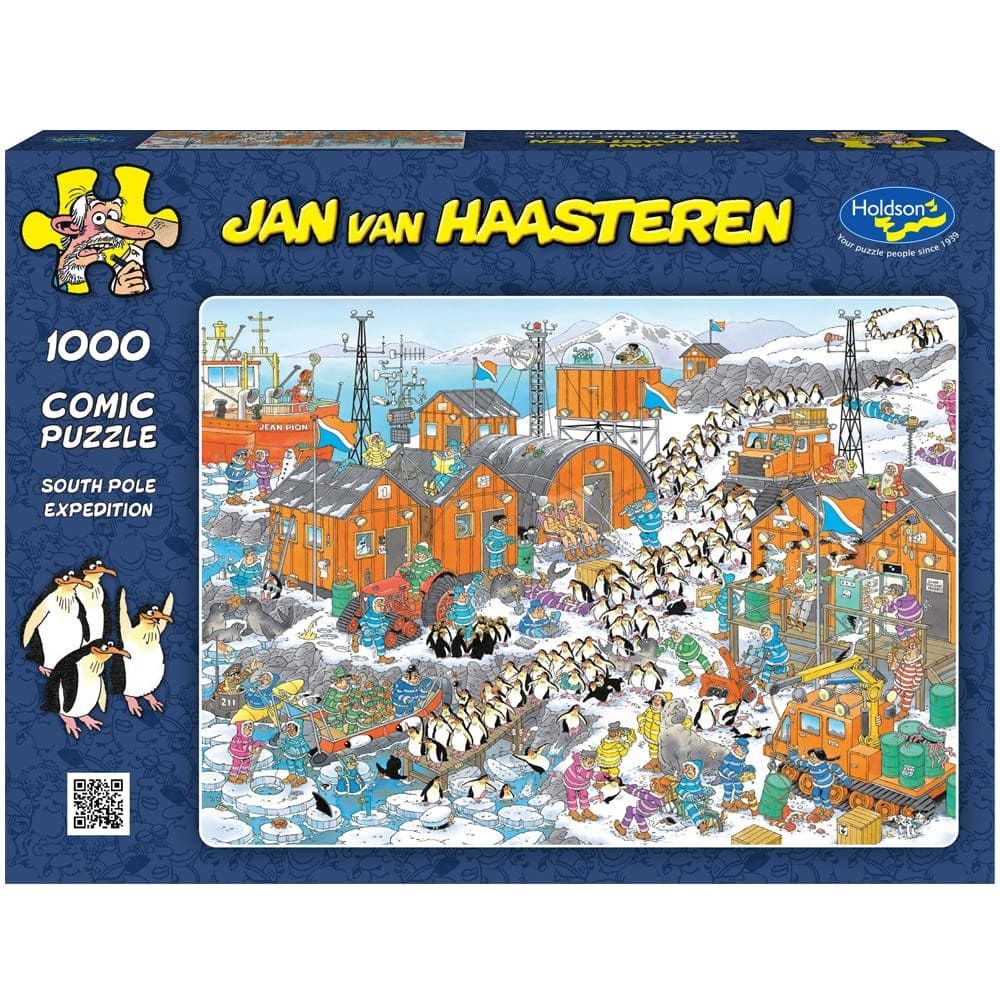 PREORDER Puzzle - Holdson - Van Haasteren - 1000pc Puzzle - South Pole Expedition