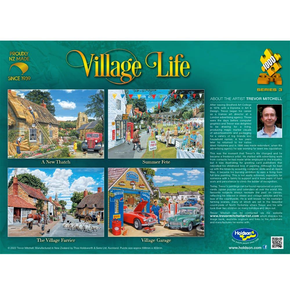 PREORDER Puzzle - Holdson - Village Life S3 - 1000pc Puzzle - (Master)
