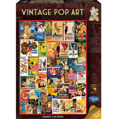 PREORDER Puzzle - Holdson - Vintage Pop Art - 1000pc Puzzle - Romance Film Poster