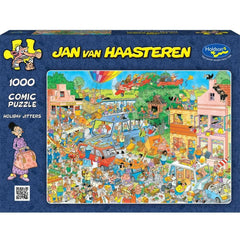 PREORDER Puzzle - Holdson - Van Haasteren - 1000pc Puzzle - Holiday Jitters