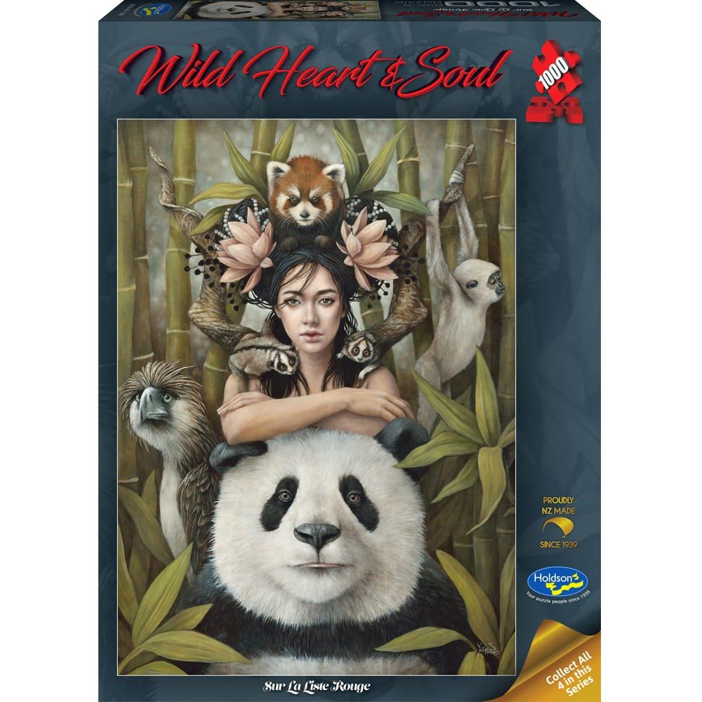 PREORDER Puzzle - Holdson - Wild Heart & Soul - 1000pc Puzzle- Sur La Liste Rouge
