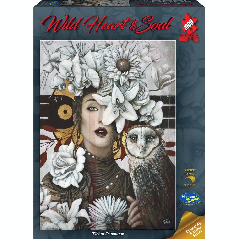 PREORDER Puzzle - Holdson - Wild Heart & Soul - 1000pc Puzzle- Vision Nocturne