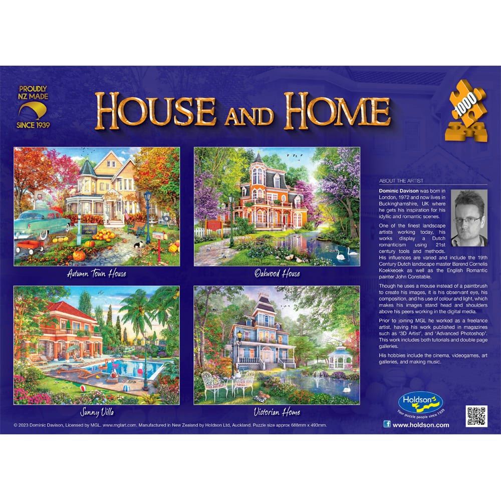 PREORDER Puzzle - Holdson - House & Home - 1000pc Puzzle - SET OF FOUR