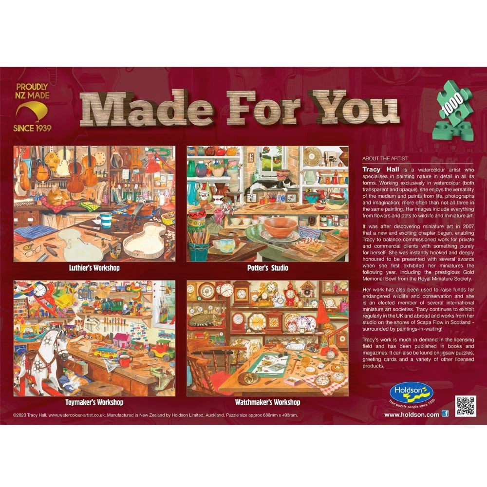 PREORDER Puzzle - Holdson - Made For You - 1000pc Puzzle - SET OF FOUR
