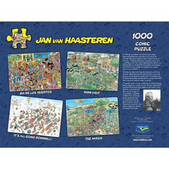 PREORDER Puzzle - Holdson - Van Haasteren - 1000pc Puzzle - SET OF FOUR