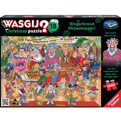 PREORDER Puzzle - Holdson - Wasgij? - 1000pc Puzzle - Christmas #18 Gingerbread Showstopper