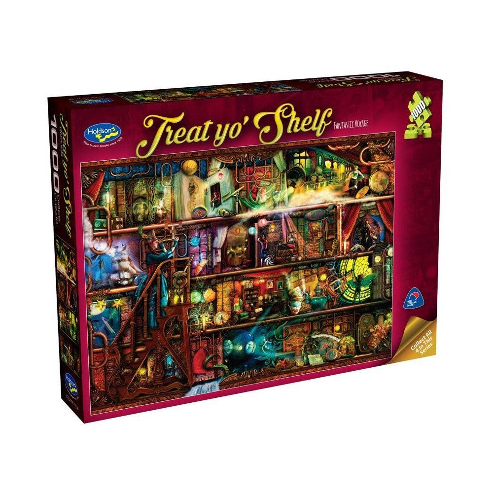 PREORDER Puzzle - Holdson - Treat Yo Shelf - 1000pc Puzzle - Fantastic Voyage