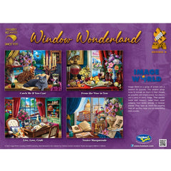 PREORDER Puzzle - Holdson - Window Wonderland S4 - 1000pc Puzzle - SET OF FOUR