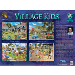 PREORDER Puzzle - Holdson - Village Kids - 1000pc Puzzle - SET OF FOUR