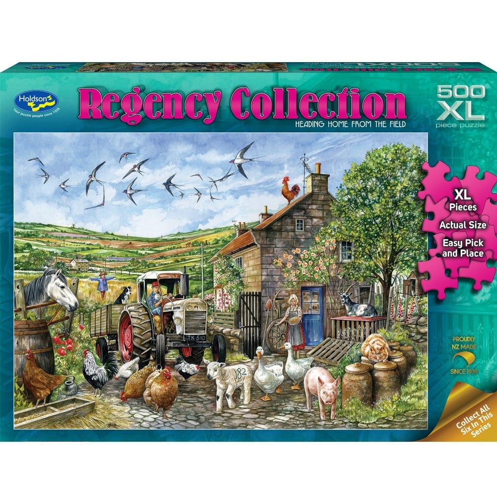 PREORDER Puzzle - Holdson - Regency Collection - 500XLpc Puzzle - Heading Home From The Field