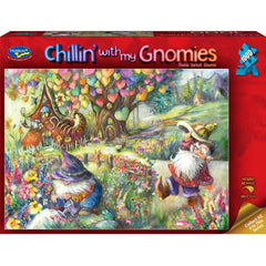 PREORDER Puzzle - Holdson - Chillin With My Gnomies - 1000pc Puzzle - Home Sweet Gnome