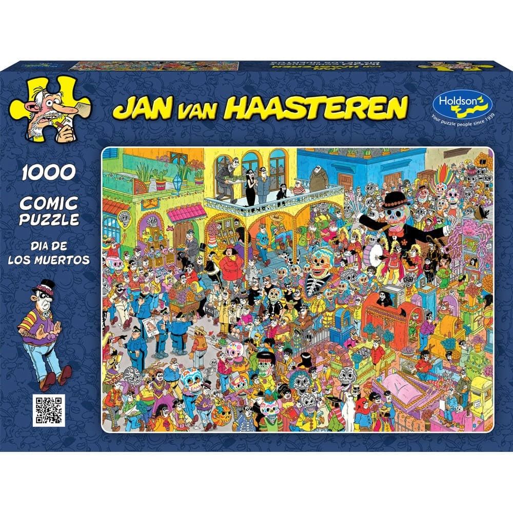 PREORDER Puzzle - Holdson - Van Haasteren - 1000pc Puzzle - Dia De Los Muertos