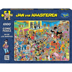 PREORDER Puzzle - Holdson - Van Haasteren - 1000pc Puzzle - Dia De Los Muertos