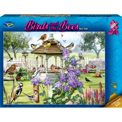 PREORDER Puzzle - Holdson - Birds And The Bees - 1000pc Puzzle - Bird Table
