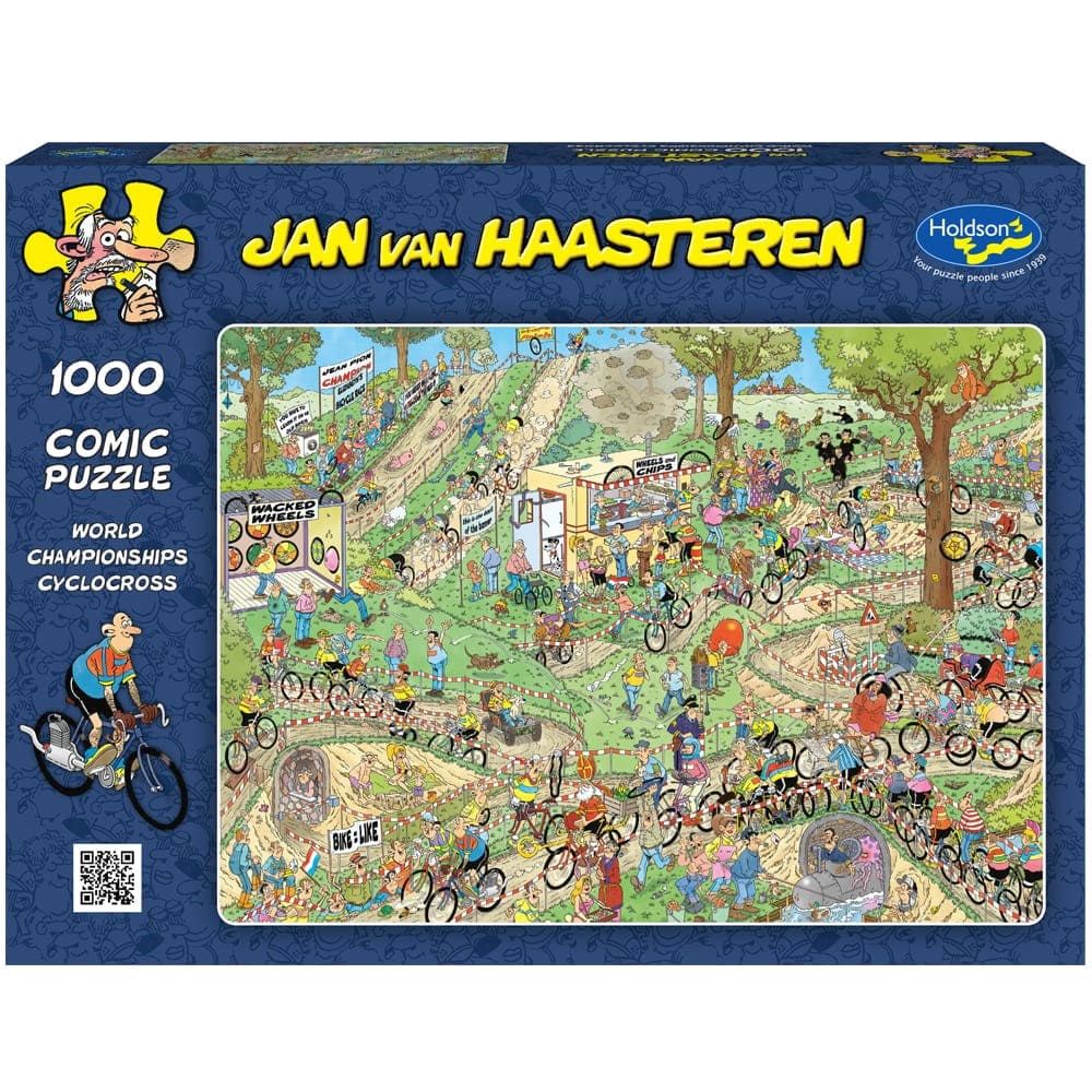 PREORDER Puzzle - Holdson - Van Haasteren - 1000pc Puzzle - Championship Cyclox