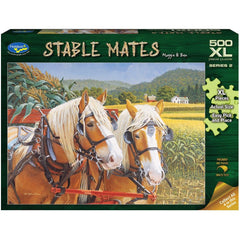 PREORDER Puzzle - Holdson - Stable Mates S2 - 500XLpc Puzzle - Maggie & Ben