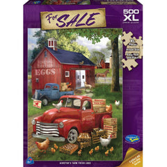 PREORDER Puzzle - Holdson - For Sale - 500XLpc Puzzle - Farm Fresh Eggs