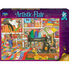PREORDER Puzzle - Holdson - Artistic Flair - 1000pc Puzzle - Quilt & Sew