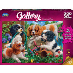 PREORDER Puzzle - Holdson - Gallery S10 - 300XLpc Puzzle - Puppies at Play