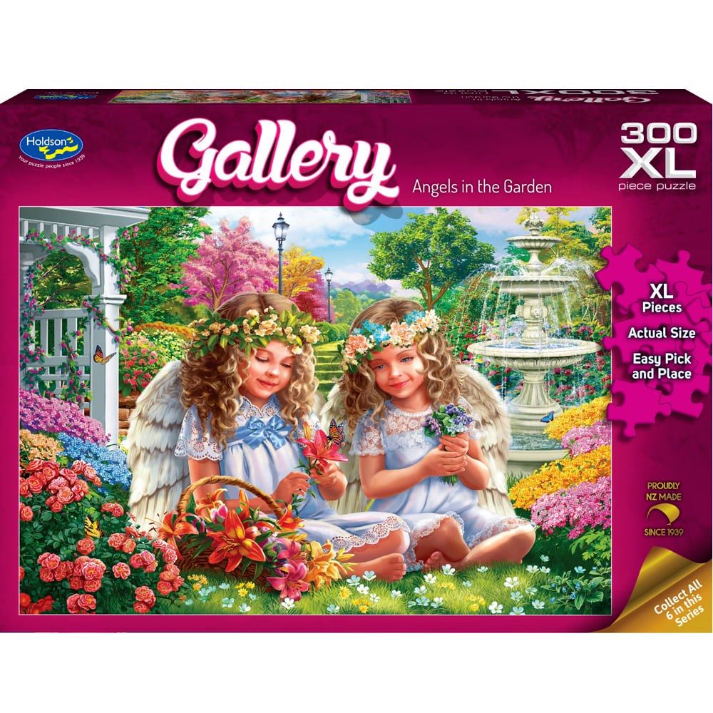 PREORDER Puzzle - Holdson - Gallery S10 - 300XLpc Puzzle - Angels in the Garden