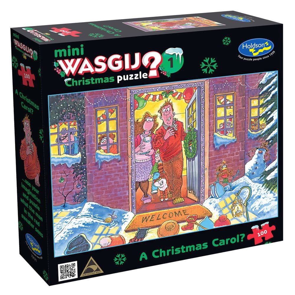 PREORDER Puzzle - Holdson - Wasgij? - 100pc Puzzle - Mini Christmas #1 A Christmas Carol? Christmas