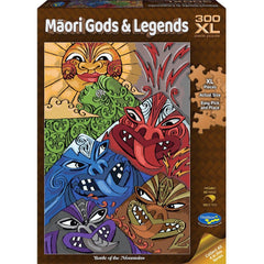 PREORDER Puzzle - Holdson - Maori Gods & Legends - 300XLpc Puzzle - Battle of The Mountains