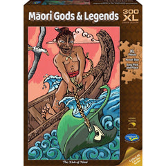 PREORDER Puzzle - Holdson - Maori Gods & Legends - 300XLpc Puzzle - The Fish of Maui