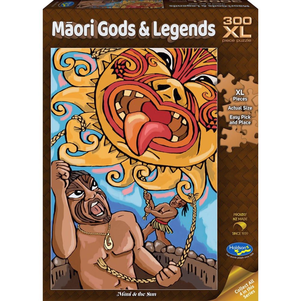 PREORDER Puzzle - Holdson - Maori Gods & Legends - 300XLpc Puzzle - Maui & The Sun
