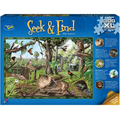 PREORDER Puzzle - Holdson - Seek & Find - 300XLpc Puzzle - The Forest
