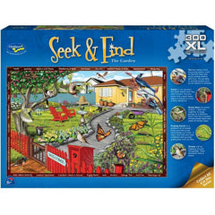 PREORDER Puzzle - Holdson - Seek & Find - 300XLpc Puzzle - The Garden