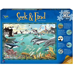 PREORDER Puzzle - Holdson - Seek & Find - 300XLpc Puzzle - The Ocean