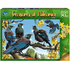 PREORDER Puzzle - Holdson - Treasures of Aotearoa S1 - 300XLpc Puzzle - Tui Talk