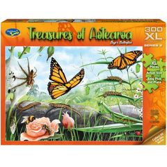 PREORDER Puzzle - Holdson - Treasures of Aotearoa S2 - 300XLpc Puzzle - Bugs & Butterfly