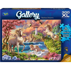 PREORDER Puzzle - Holdson - Gallery S9 - 300XLpc Puzzle - Fabulous Unicorns