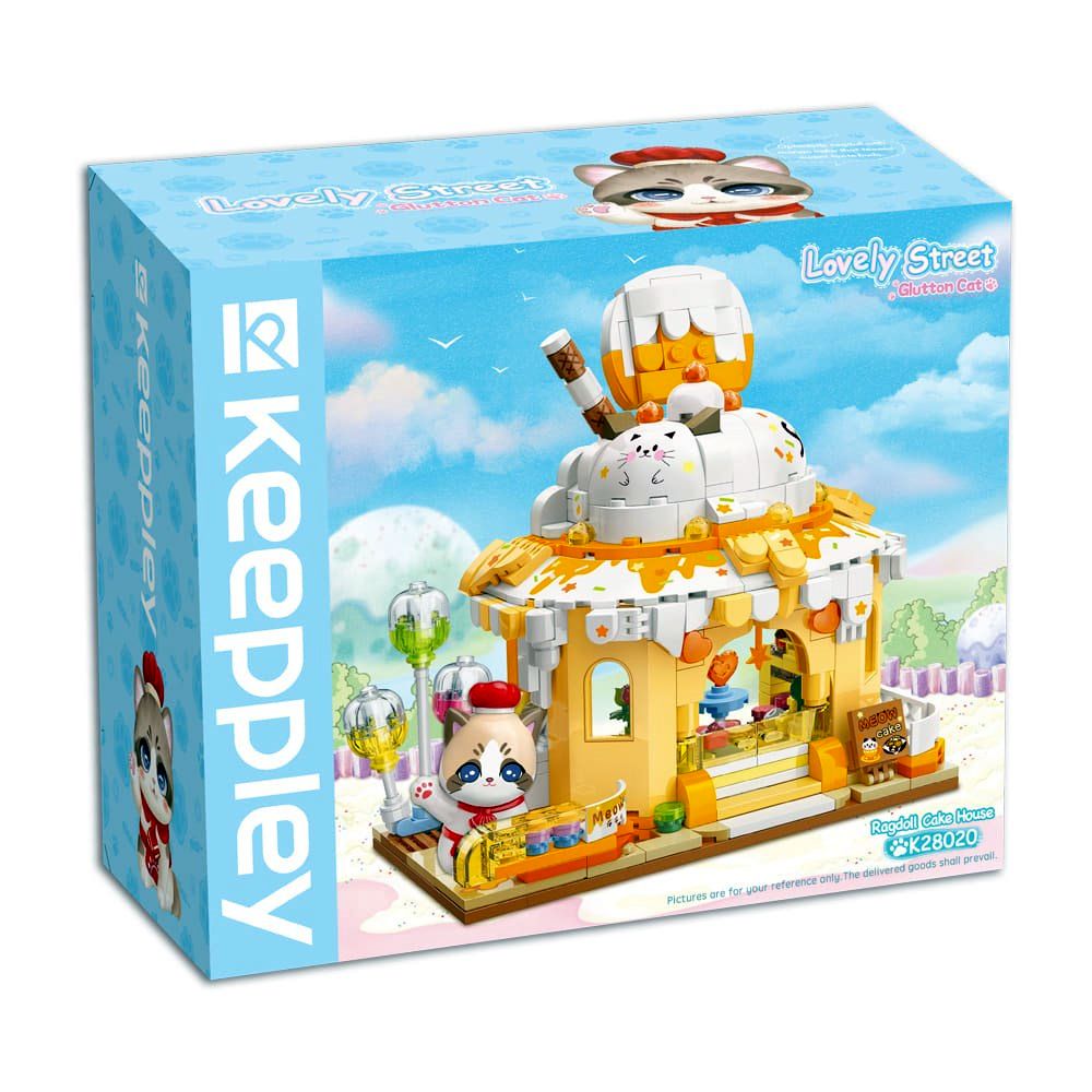 PREORDER Lovely Street Ragdoll Cake Shop
