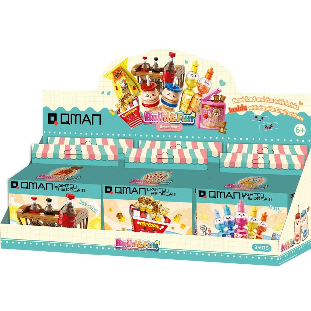 PREORDER Build & Fun Qman Mart (CDU6 = $17.70)