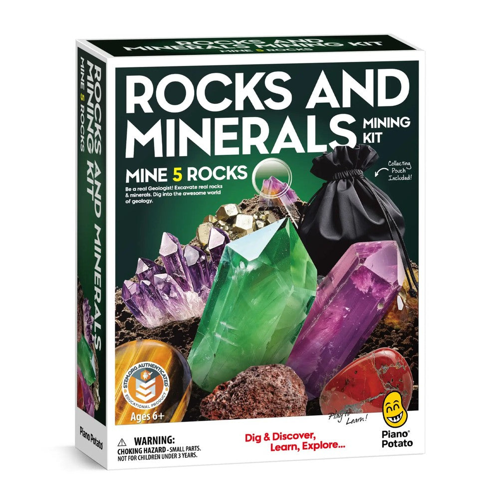 PREORDER Rocks & Minerals Mining Kit