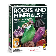PREORDER Rocks & Minerals Mining Kit