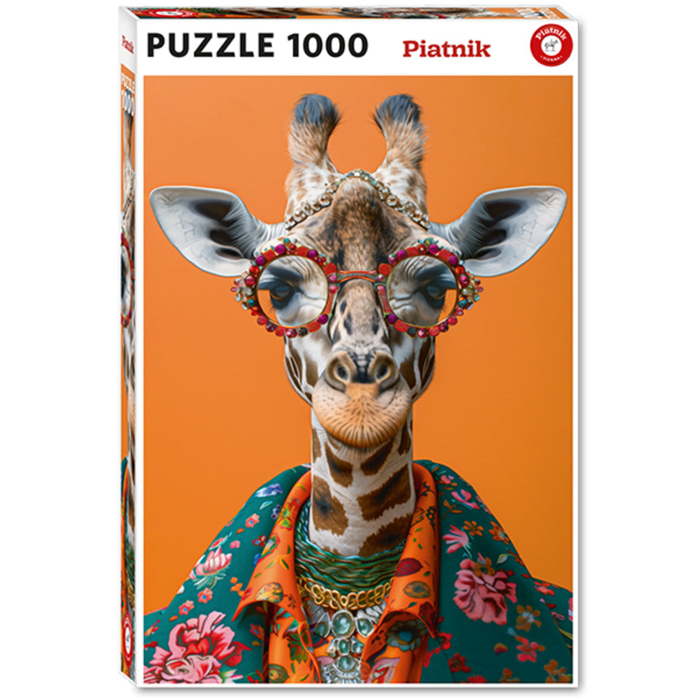 PREORDER Puzzle - Piatnik - 1000pc Puzzle - Crazy Giraffe