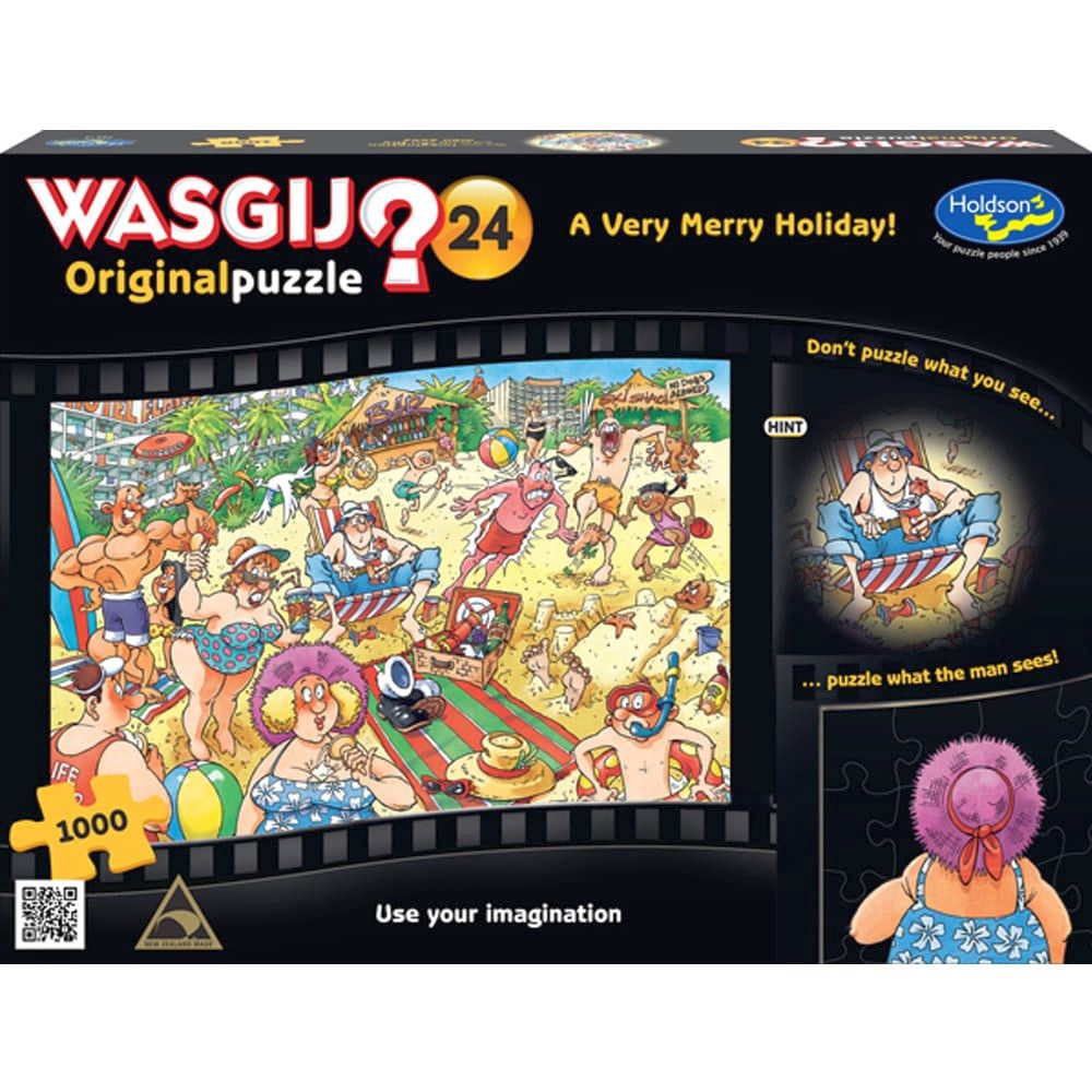 PREORDER Puzzle - Wasgij? - 1000pc Puzzle - Original #24 A Very Merry Holiday