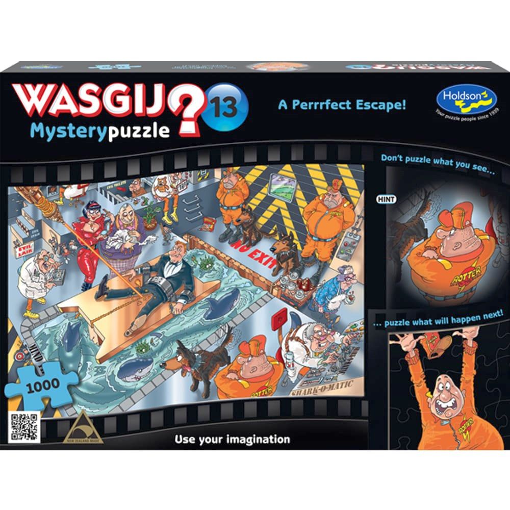 PREORDER Puzzle - Wasgij? - 1000pc Puzzle - Mystery #13 Escape