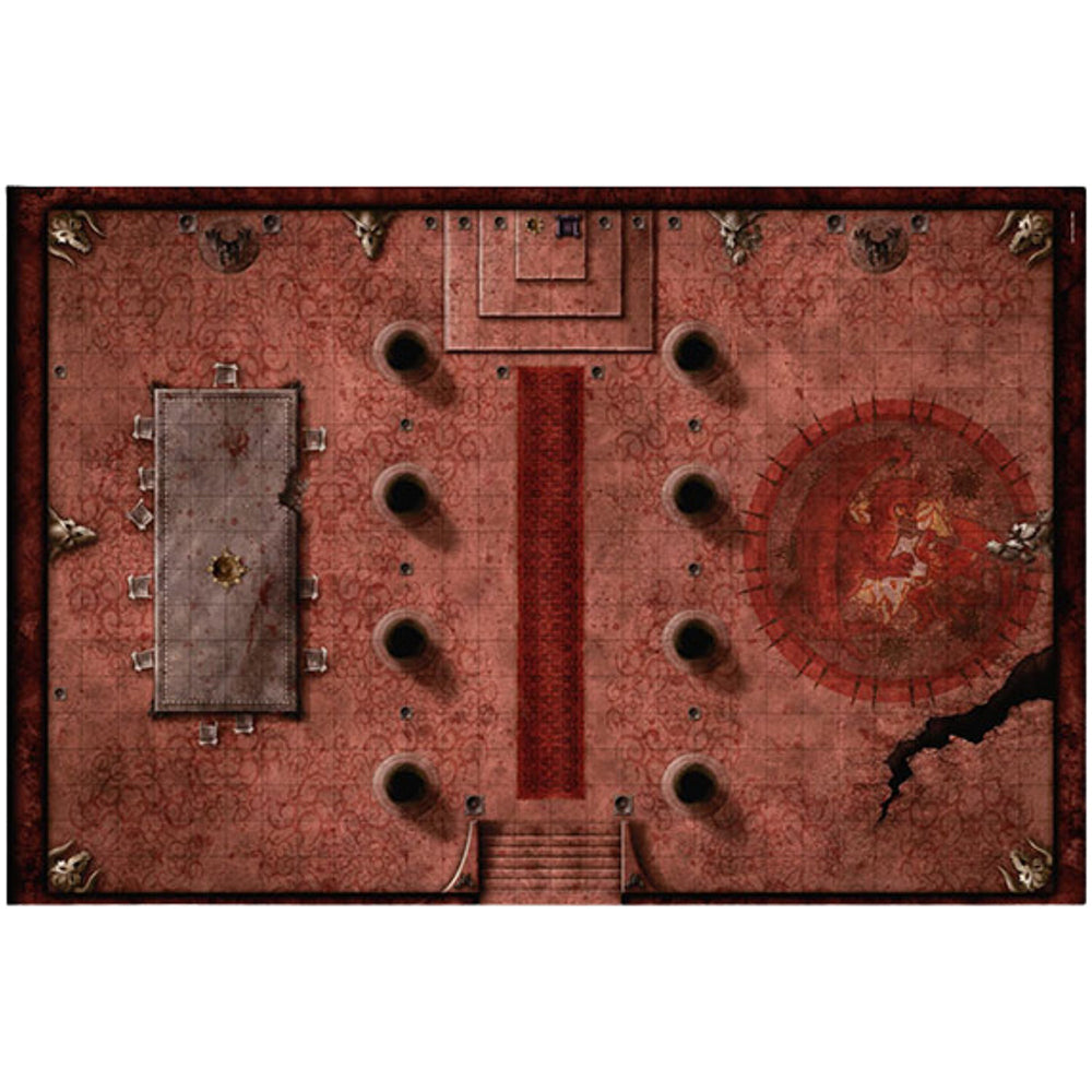 PREORDER RPG Mat - Halls of the Red Fiends