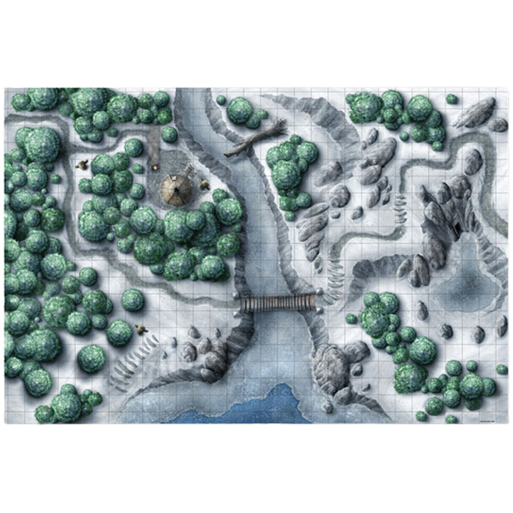 PREORDER RPG Mat - Frozen Wilderness