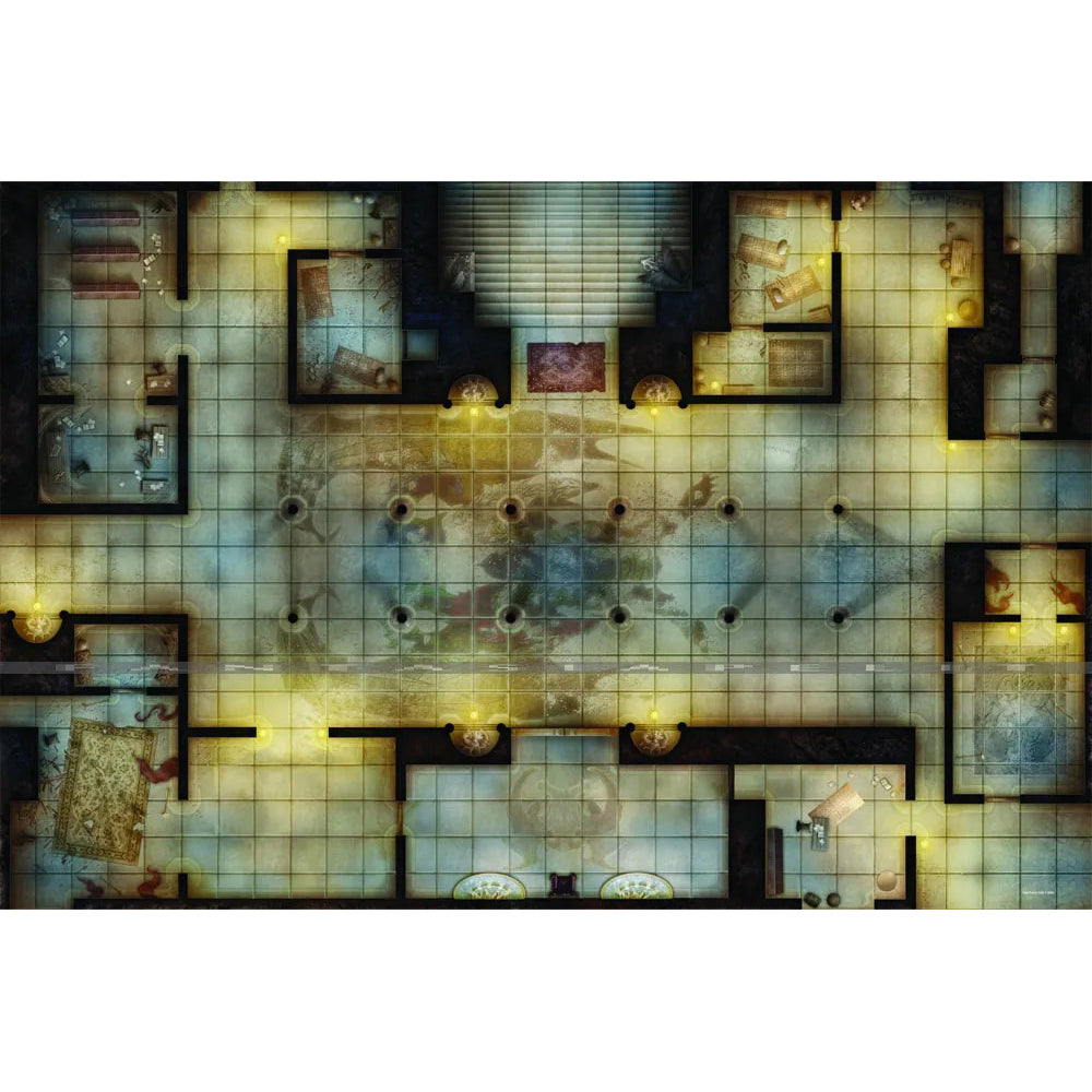 PREORDER RPG Mat - Draconic Monastery
