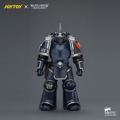 PREORDER Warhammer Collectibles: 1/18 Scale Night Lords MK III Tactical Legionary with Bolter and Bolt Pistl