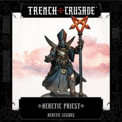 PREORDER Trench Crusade By Pluto Minis - Heretic Priest (Polearm/staff - knife)
