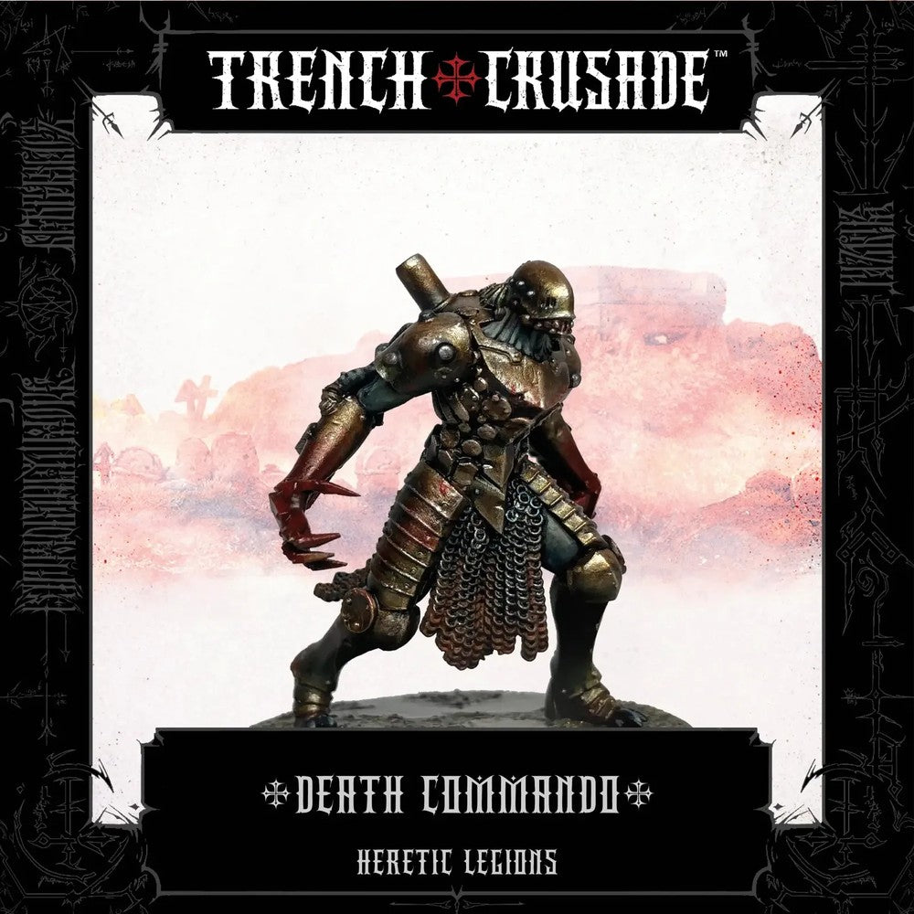 PREORDER Trench Crusade By Pluto Minis - Death Commando (Tartarus Claws)