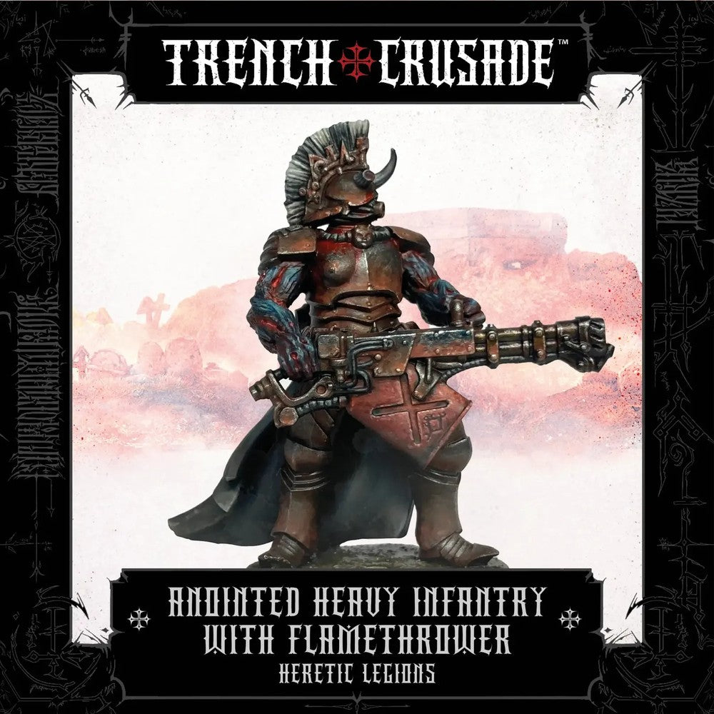 PREORDER Trench Crusade By Pluto Minis - Anointed (Heavy Flamer)