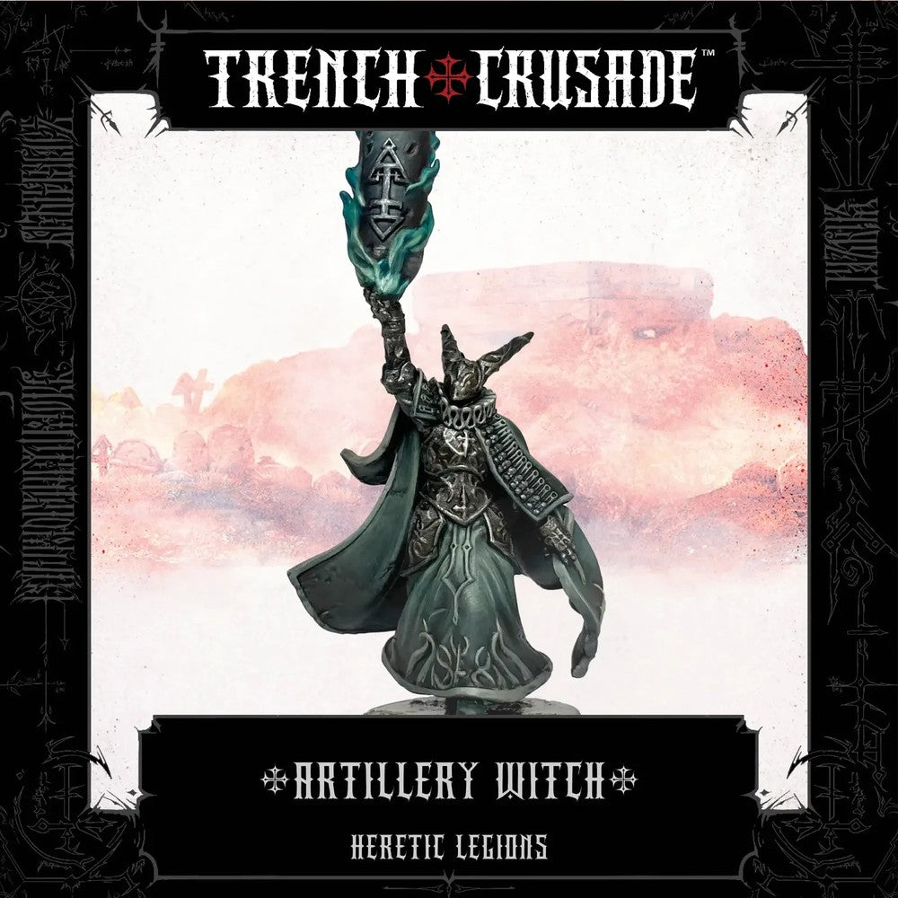 PREORDER Trench Crusade By Pluto Minis - Artillery Witch